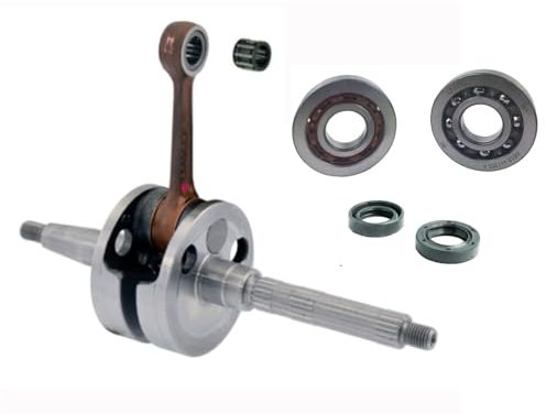 KIT REVISIONE ALBERO MOTORE + CUSCINETTI NTN SCOOTER PIAGGIO 50 2T LIBERTY FREE NRG TYPHOON