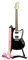 Pictogogo Premium Personalisierter Gitarrengurt – Wählen Sie Text oder Grafik, Farbe & Schriftart, 100% EU-Herstellung, Recyceltes Leder & Plektrumhalter. Bedruckter Gitarrengurt (Rosa)