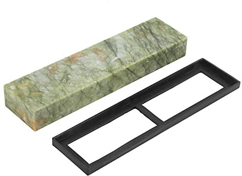 Pietra per Affilare i Coltelli Pietra per Affilare il Berillo a Grana 10000, Strumento per Affilare il Berillo Naturale per Forbici per Coltelli per Macinazione Fine e Lucidatura