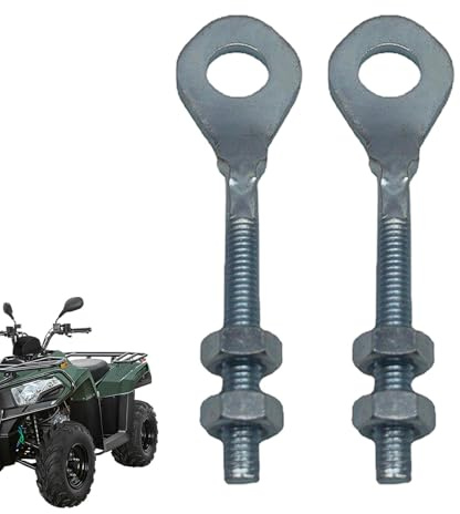 Tuxxjzm Kedjespännarskruv, kedjespännarinställning – kedjespännare för sparkcyklar – offroad-ATV-kedjespännare, lämplig för ATV 50/70/90/110/125 Undvik olyckor