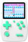 Aojiao 32 Bit Handheld Spielkonsolen für Kinder mit 139 Videospiele, Tragbarer Gaming-Player mit 3.0 IPS-Bildschirm wiederaufladbarem Akku, Reise Spiele Geschenke Spielzeug für Jungen Mädchen (Weiß)