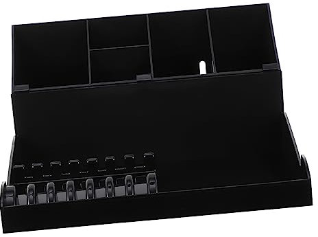 PAMINGONO Hair Salon Comb Storage Rack Hairdressing Scissor Storage Box Barber Shop Scissors Holder Organizer