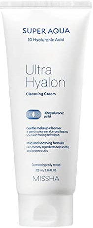 Missha Super Aqua Ultra Hyalron Crème Nettoyante 200 Ml