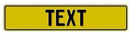 Funschilder.de – Blechschild selbst gestalten (520 x 110 mm), buntes Namensschild für Haustür, Türschild für Kinderzimmer, individuell gestaltetes Kennzeichen aus Aluminium, Made in Germany