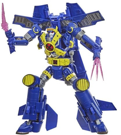TRANSFORMERS Marvel Comics X-Men Mash-Up Ultimate X-Spanse Leksaksflygplan