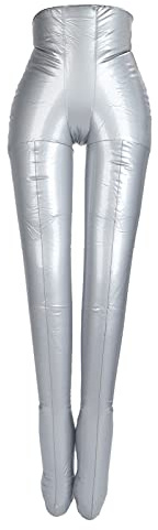 Joyzan Maniquíes Inflables Exhibición, Maniqui Hinchable Piernas de Medio Cuerpo Femenino PVC Modelo Inflable Parte Inferior Pantalones Forma Vestido Estante Escaparate Ropa Diseños Centro Comercial