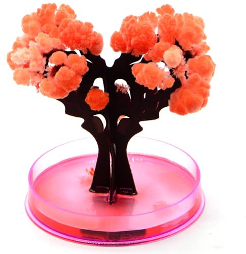 Magic Sakura Tree Mini Paper Tree Magic Growing Christmas Tree Heart Tree Magic Tree DIY Cultivo Cultivo Regalo de Juguete para niños Decoración del día de Valentín