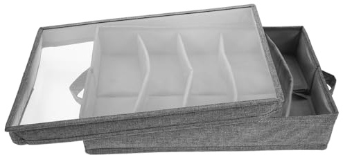 PRETYZOOM Contenitore Portaposate Divisori Per Riporre Utensili Salvaspazio