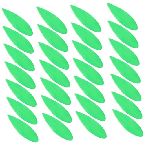 Hemobllo 50piezas Pelador De Kiwi Cuchara Cortadora De Fruta De Plástico Herramienta Para Cocina Para Cortar y Pelar Kiwis De Forma Rápida y Sencilla