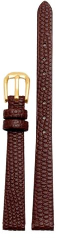 Äkta läderarmband damarmband ödlor litet armbandsur(Red gold buckle,14mm)
