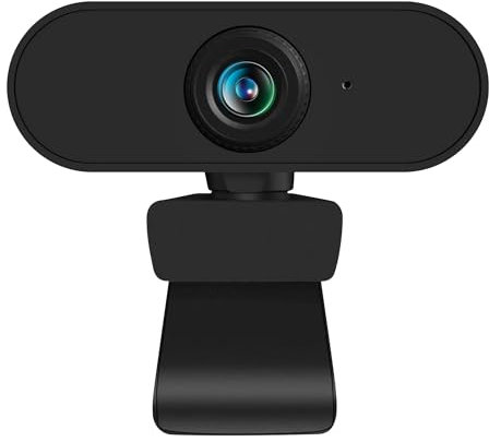 ATLANTIS Webcam Full HD 1080p 1920x1080/30fps, fuoco manuale, microfono incorporato, Connessione USB, bilanciamento del bianco, angolo vis 80°, adatta per videochiamate, modello P015-F930HD