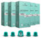 BrewBlack Intenso Coffee Capsules - 50 Aluminium Coffee Pods Compatible with Nespresso Original line, Dark Roast - Intensity 11/12, Made in Italy
