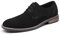 Bruno Marc Anzugschuhe Herren Wildleder Schnürschuhe Klassischer Business Derby Formell Business Casual Schuhe,Size 43,Schwarz,URBAN-08-E