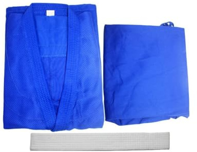 Judo Gi Uniform Karate Suit Sets Judo Suit Sets- Kids & Adults Cotton Training Gi for Judo and Karate 170cm