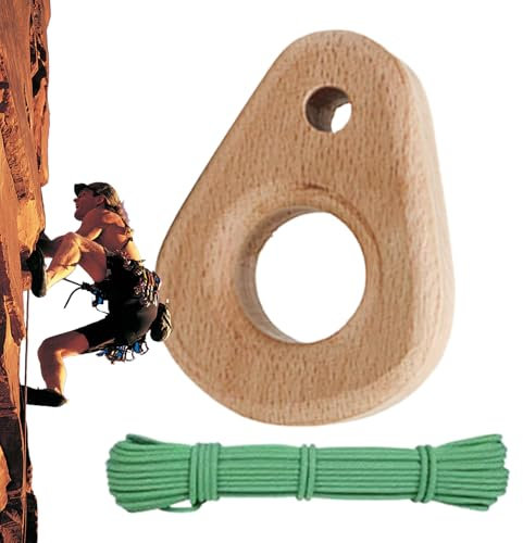 Whrcy Hangboards für Klettertraining | Kletterausrüstung aus mit ergonomischem Griff – leichte tragbare Fitnessausrüstung für Anfänger, Profis, Damen, Herren