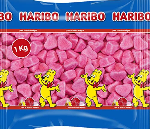 HARIBO Corazon Soft Pika, 1 bolsa x 1Kg
