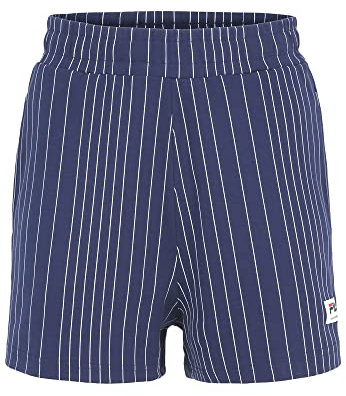 FILA Damen Tebra Shorts XS Medieval Blue/Antique White