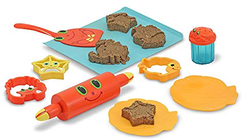 Melissa & Doug Sunny Patch Seaside Sidekicks Sand Cookie-Baking Set (Frustration-Free Packaging)