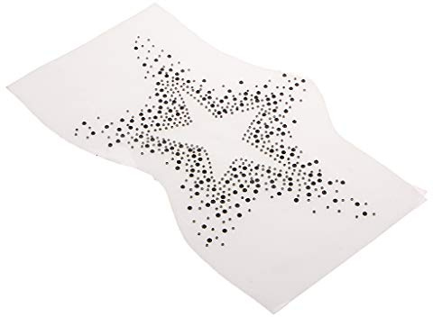 Harilla Motifs Thermocollants Motifs en Strass à Repasser, Image en Strass étoiles Thermocollant
