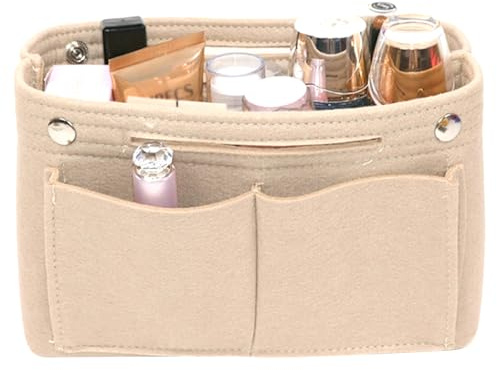TESSTSY Sac à Main Organiseur 24x8x15 cm, Feutre fourre-Tout Sac à Main