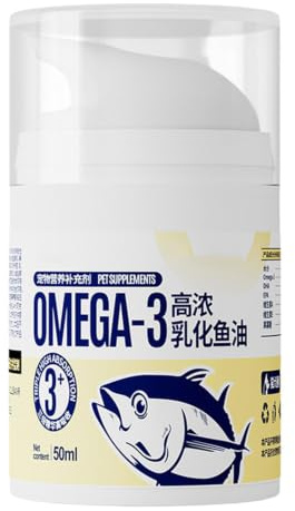 Scottish Salmon Oil For Dogs, Cats, Horse, Ferret,Cat Fish Oil Supplements,Pet Fish Supplements, Dog Supplement Support For Skin And Coat, Itchy Skin & Moulting, 50ml