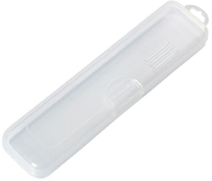 Custodia da viaggio con supporto per utensili, custodia trasparente per pennelli da trucco, valigetta portatile per piatti, organizer trasparente per forchette e cucchiai