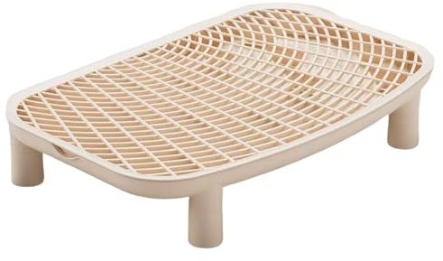 MCAOAL Tapis Permanent De des Déchets en PVC Plate-Forme De Contrôle Contre La Dispersion pour Cartons Base Antidérapante Accessoires Faciles À Nettoyer pour Animaux De Compagnie Tampon De