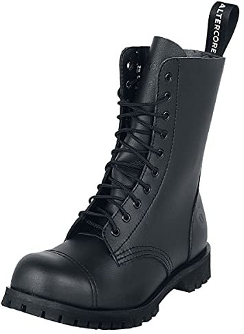 Altercore 551 Vegan Unisex Boot schwarz EU41 Polyurethan Basics, Biker, Rockwear, Streetwear