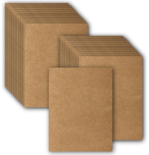 Cardboard Sheets, Premium Brown Kraft Corrugated Cardboard Divider Inserts Bulk Flat for Shipping, Mailing, DIY Décor and Crafts (3.5x4.5 inch, 200 Pack)