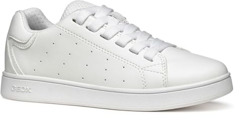 Geox J ECLYPER Boy B - Scarpe da Ginnastica Bambino, White,