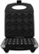 Donened - Stampo per ciambelle da 1200 W, con rivestimento antiaderente, nero, 23,5 x 23 x 10 cm