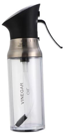 GRADENEVE 1pezzi Spruzzatore Per Olio Da Cucina Dispenser Per Condimenti Liquidi Erogatore Per Salse e Olio Realizzato in Plastica Bpa Facile Da Pulire e Asciugare