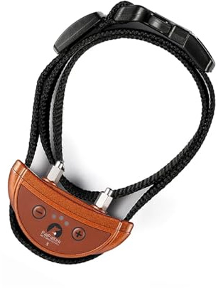 Collare antiabbaio for cani da 1/2 pezzi, con vibrazione, for addestramento automatico e intelligente dei(Red small dog)