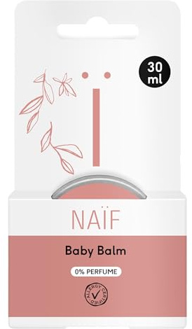 Naïf - Bálsamo para Bebé - Crema Protectora contra Viento y Clima - 0% Perfume - Crema de Protección contra el Frío para Niños - Crema Facial - para Bebé y Niño - 30ml
