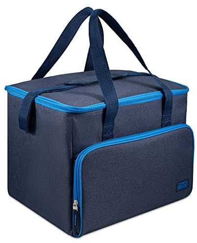 Polar Gear Large Family Cooler - Insulated Cool Bag for Picnics, Camping, Outdoor Activities 28L, Blue