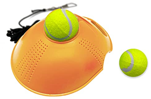 Alephnull Tennis Träningsutrustning för Självutbildning (Orange)