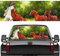 YHMX Heckscheiben-Aufkleber für Auto, LKW, Pferde, Fenster-Grafik, perforiertes Vinyl, Fenster-Rück-Aufkleber für Auto, SUV, Van, Pickup, Wald, 167,6 x 73,7 cm