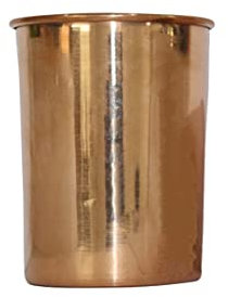 BRACOP Pichet à eau en cuivre pur verres à boire verres gaufrés ensemble de gobelets lot de 1 tasse en cuivre pur mug ayurvédique Moscow Mule pour Gourde à cocktails et fleurs