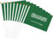 Saudi-Arabien, 20 Stück, Handflaggen, 21,6 x 14,9 cm, perfekt für Nationalfeiertag, Gedenktag, Festivals und Partys