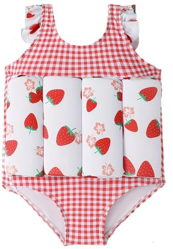 NaLatia Badeanzug Baby Mädchen mit Floatation Kleinkind Schwimmtraining Hilfe Schwimmende Badeanzug EIN Stück Schwimmern Badeanzüge