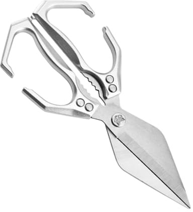 Forbici Da Cucina | Forbici Di Pesce In Acciaio Inox - Forbici Da Cucina Per Il Taglio Di Pollo Tacchino Pesce Granchio Smontaggio Lavorazione del Pollame Domestico