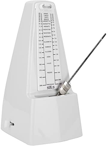 Tempi Metronome for Musicians, Universal Classic Metronome Mechanical Metronome Electronic Keywound Metronome for Warehouses for Laboratories(vit)