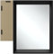 TecTake® Specchio da Parete Rettangolare, Design Minimalista, Cornice in Plastica, Riflesso senza Distorsioni, Montaggio a Parete, per Soggiorno, Camera Da Letto, Bagno - 50 x 70 cm