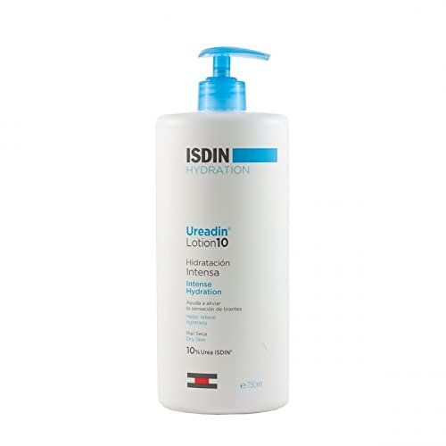 ISDIN Ureadin Lotion10, Loción Hidratante Corporal Con Urea Para Piel Seca Formulada con un 10% de Urea Isdin Que Ayuda a Aliviar la Piel, 750 ml