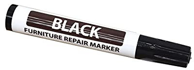 Fiacvrs Holzreparatur-Marker, Ausbesserungsstift, Kratzer-Reparatur-Set, Möbel-Reparatur-Set, Marker und Wachsstifte (schwarz)