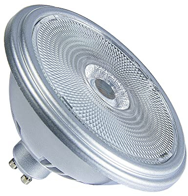 QPAR111 GU10, LED Leuchtmittel silber 12,5W 2700K CRI90 60°