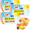 Dole Mixed Fruit In Juice With Cherry 3 x 4 Packs of Assorted Fruits, Healthy Snack, No Added Sugar Fruit Cocktail Bowls, Perfect for Breakfast & Dessert or Adding to Recipes