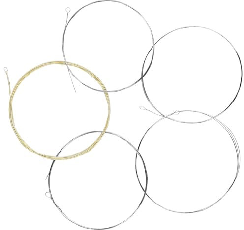 Banjo-Saiten mit 5 Saiten, Edelstahl und Bronze, Wickel-Banjo-Saiten, professionelle Anfänger-Saiten