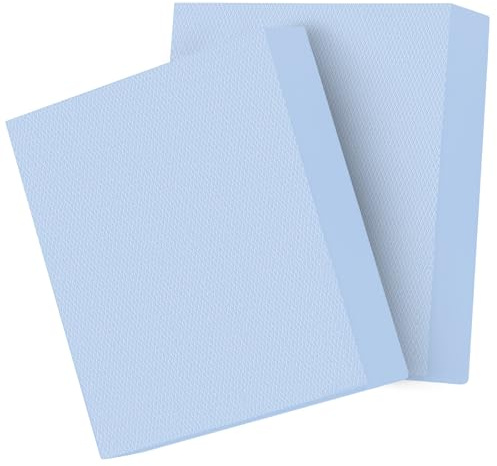 Balansdyna set med 2, 40 x 33 cm balanskudde halkfri, balanskudde häst för balans, stabilitetsträning, sjukgymnastik och fitnesskudde, inklusive motståndsband