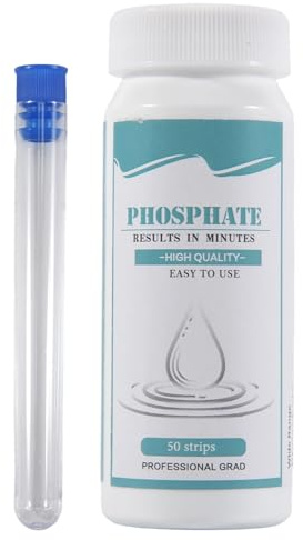 OVNSHVN Test de L'Eau de L'Aquarium Test de L'Eau de la Piscine Résultat de Test pour Aquarium de Test de Phosphate pour Aquarium